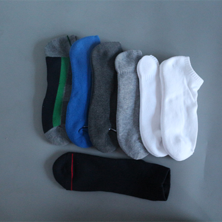 多款外貿原單短筒加厚毛巾底男襪子運動襪純色毛圈襪純棉短襪特價