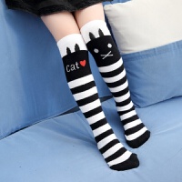 女童中筒襪兒童長(zhǎng)筒襪過(guò)膝襪寶寶半截襪子高筒襪棉春秋夏季薄款